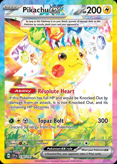 Pikachu ex #238