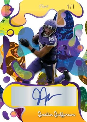 Flash — 2025 Leaf Eclectic Signature Series Football