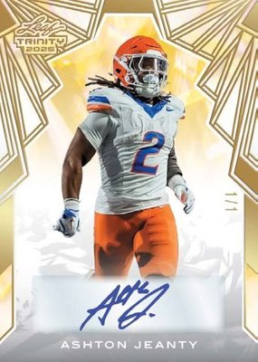 Jump to the 2025 Leaf Trinity Football checklist — 2025 Leaf Trinity Football