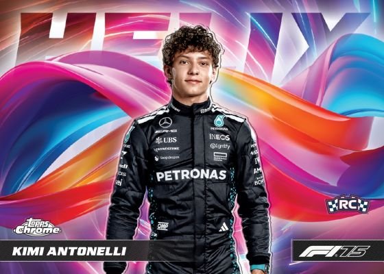 Futro Chrome Autographs — 2025 Topps Chrome Formula 1 Racing