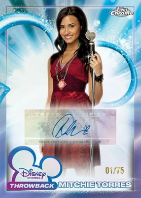 Disney Channel Autographs — 2026 Topps Chrome Disney