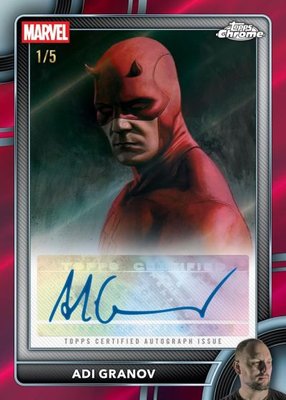 Authentic Marvel Comic Book Artist Autographs — 2026 Topps Chrome Marvel Comics