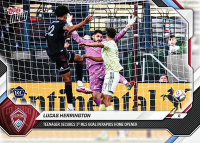 Lucas Herrington #4 — Teenager Secures 1st MLS Goal in Rapids Home Opener
