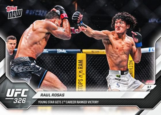 30 (UFC Fight Night) — 2026 Topps Now UFC