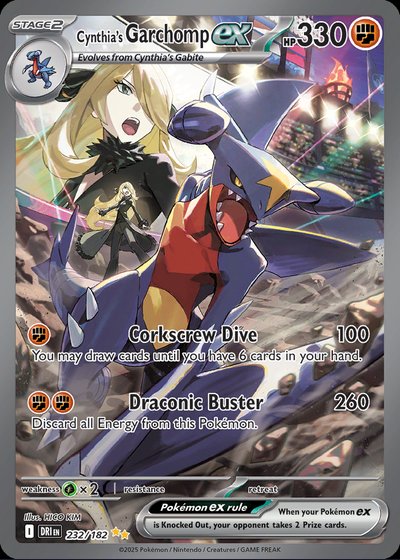 Cynthia’s Garchomp ex #232