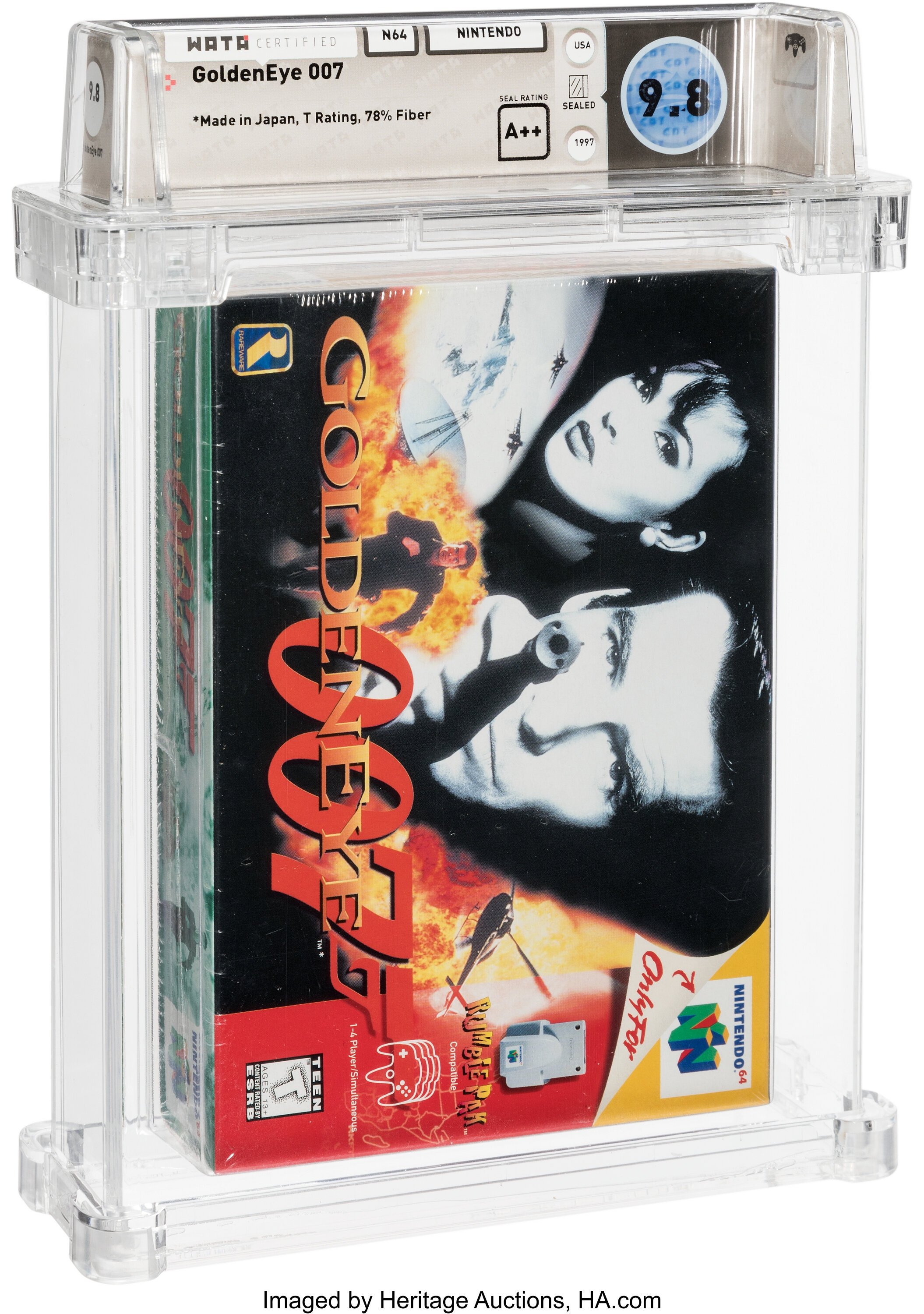 GoldenEye 007 graded slab